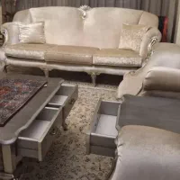مبلمان کلاسیک در حد نوع ۷ نفر|مبلمان خانگی و میز عسلی|تهران, سهروردی|دیوار