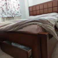تخت خواب تمام چوب دو نفره