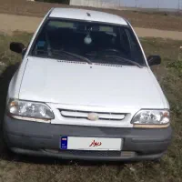 پراید ۸۹ سفید دوگانه کارخانه|خودرو سواری و وانت|بیله سوار, |دیوار