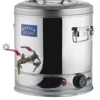 سماور های برقی استیل ۱۵ و ۲۰ و ۳۰ لیتری تولیدی|سماور، چایساز، قهوهساز|تبریز, |دیوار