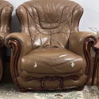 مبل چهار نفره چوب راش گرجستان اسکلت کار نراد