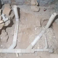 لوله آب و فاضلاب لوله کشی گاز برق کاری ساختمان|خدمات پیشه و مهارت|شوشتر, |دیوار