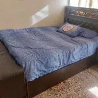 فروش فوری تخت دونفره کاملا سالم ب دلیل کمبودجا