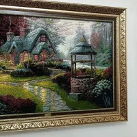 تعدادی قاب عکس فرش و پلی استر|تابلو فرش|اهواز, شهرک نفت|دیوار