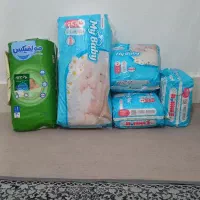 پوشک مایبیبی ی بسته سایزیک ۴۰عددی.چهاربسته سایز۲