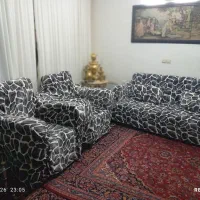 مبل هشت نفری اصل ترکیه همراه با جلو مبلی ها