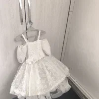 لباس سفید عروسکی بچه گانه|لباس|سرپل ذهاب, |دیوار