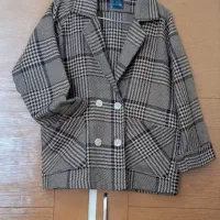 کت چهارخونه پاییزی شیک