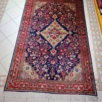 قالیچه جوزان دستباف رنگ گیاهی|فرش|تهران, بازار|دیوار