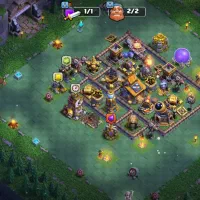 کلش آف کلنز  لول 205|کنسول، بازی ویدئویی و آنلاین|مشهد, عسگریه|دیوار