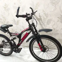 دوچرخه سایز ۲۴ مارک پوما ترمزها دیسکی درحدنو