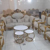 مبل پنجه شیری چوب راش