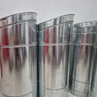 سطل حبوبات فلزی