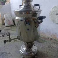 سماور نفتی قهوه خانه ای بزرگ