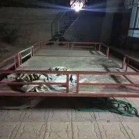 سه لنگه تخت اهنی