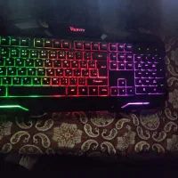 کیبورد موس آکبند rgb گیمینگ نرم و خوش دست
