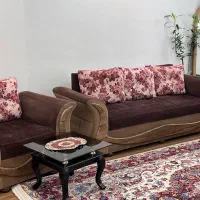 مبل ۸ نفره  در حد صفر واقعا تمیز طرح پارازیت ترک