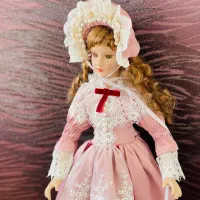 عروسک سرامیکی لهستانی ۶۰ سانتی|اسباببازی بچه|تبریز, |دیوار