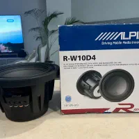 ساب آکبند ده اینچ تایپR آلپاین با باکس ۲۵میل خارجی