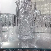 پارچ و لیوان طرح خورشیدی