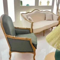 مبل استیل فرانسوی ابزاری کلاسیک آداک|مبلمان خانگی و میز عسلی|مشهد, گرجی علیا|دیوار