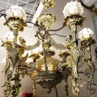 لوستر طرح بال فرشته