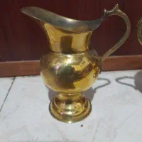 یک جفت پارچ برنجی زیبا|صنایع دستی و سایر لوازم تزئینی|نور, |دیوار