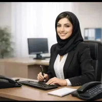 منشی دفتر اداری