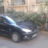 پژو ۲۰۶ مشکی ۱۳۸۸|خودرو سواری و وانت|تهران, مجیدآباد|دیوار