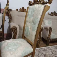 مبلمان کلاسیک وست ناهارخوری 6نفره فوق تمیز|مبلمان خانگی و میز عسلی|گرگان, |دیوار