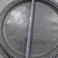 سینی مسی آنتیک عتیقه|صنایع دستی و سایر لوازم تزئینی|اصفهان, دوطفلان|دیوار