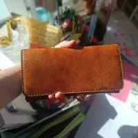 کیف پول چرم دست دوز|کیف، کفش، کمربند|ساوه, |دیوار