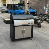 باربیکیو محفظه استیل کابینت دار پلوپز دار کباب پز|اجاق گاز و لوازم برقی پخت‌وپز|تهران, شوش|دیوار