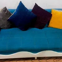 فروش مبل هفت نفره و تاب ریلکسی