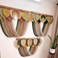 دیوارکوب مکرومه|صنایع دستی و سایر لوازم تزئینی|تهران, جوادیه|دیوار
