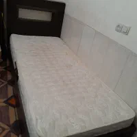 فروش دوجفت تخت ام دی اف با کفی عالی  بدون تشک|تشک تختخواب|شیراز, کوشک میدان|دیوار