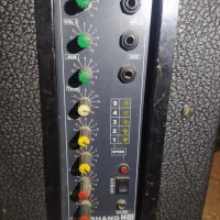 امپلی فایر به. همراه. میکروفون.