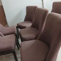 ۶ عدد صندلی در حد نو