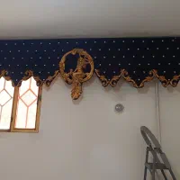 قاب پرده کاملا سالم با تخفیف|پرده، رانر، رومیزی|تاکستان, |دیوار