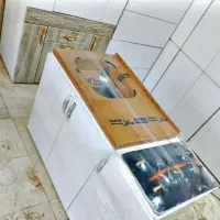کابینت ظرف شوی با سینک و گاز صفه ی نصب شود
