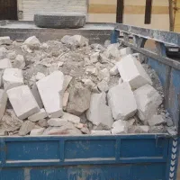 حمل خاک نخاله نیسان کمپرسی اتاق بزرگ