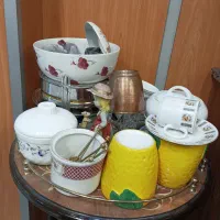 آرکوپال قدیمی ظرف کریستال لیوان