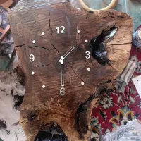 ساعت چوبی ورزینی