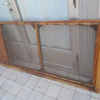 درب توری چوبی