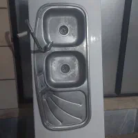 سینک و میز تلویزیون|آب‌چکان و نظم‌دهنده ظروف|هشتگرد, شهرک ولیعصر (مصلی)|دیوار