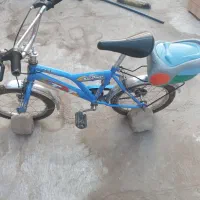 یک عدد دوچرخه ۱۶ سالم لاستیک نو به فروش می‌رسد