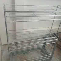 سبد چند منظوره کابینتی کف ریل|آب‌چکان و نظم‌دهنده ظروف|مشهد, شهرک لشکر (شهرک غرب)|دیوار