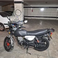 موتور همتاز xtm200 سفید مدل 1402