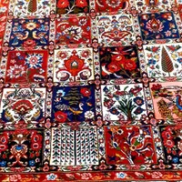 یک جفت فرش دستباف بختیاری، جفت قالیچه ۳متری|فرش|تهران, هوانیروز|دیوار