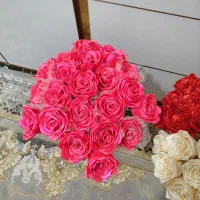 فروش گل روبانی با بهترین کیفیت|گل مصنوعی|دهدشت, |دیوار